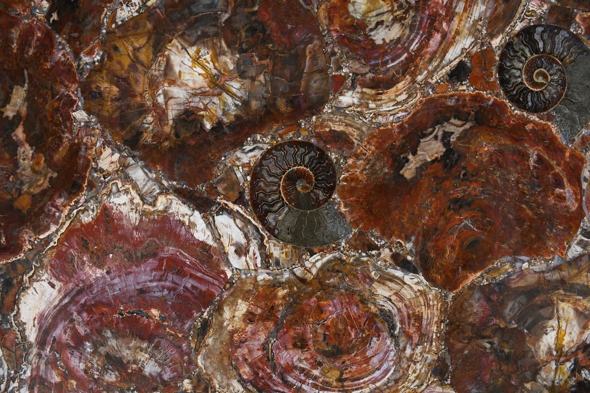 Semiprecious natural stone texture