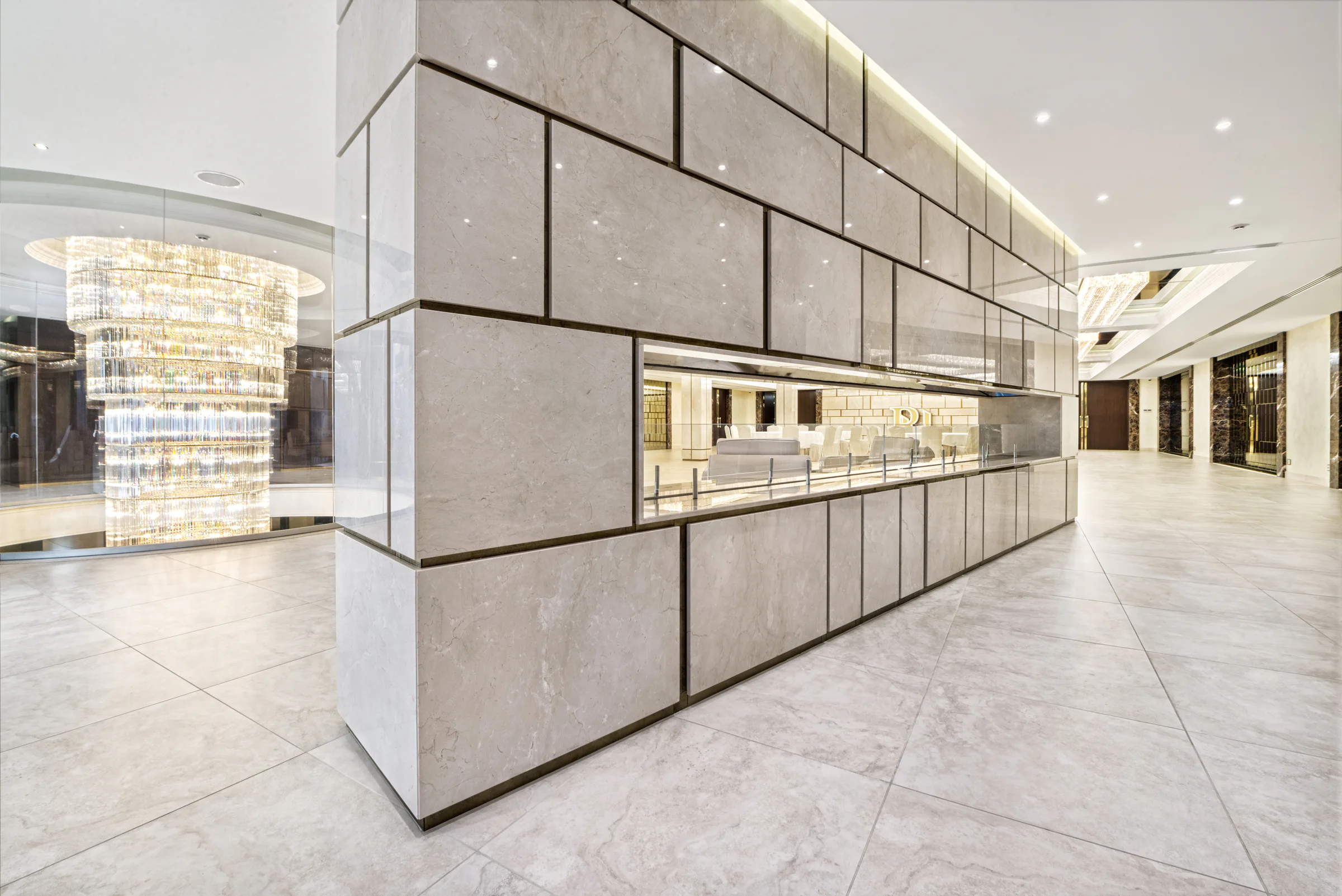 Light stone wall corner and panel joints